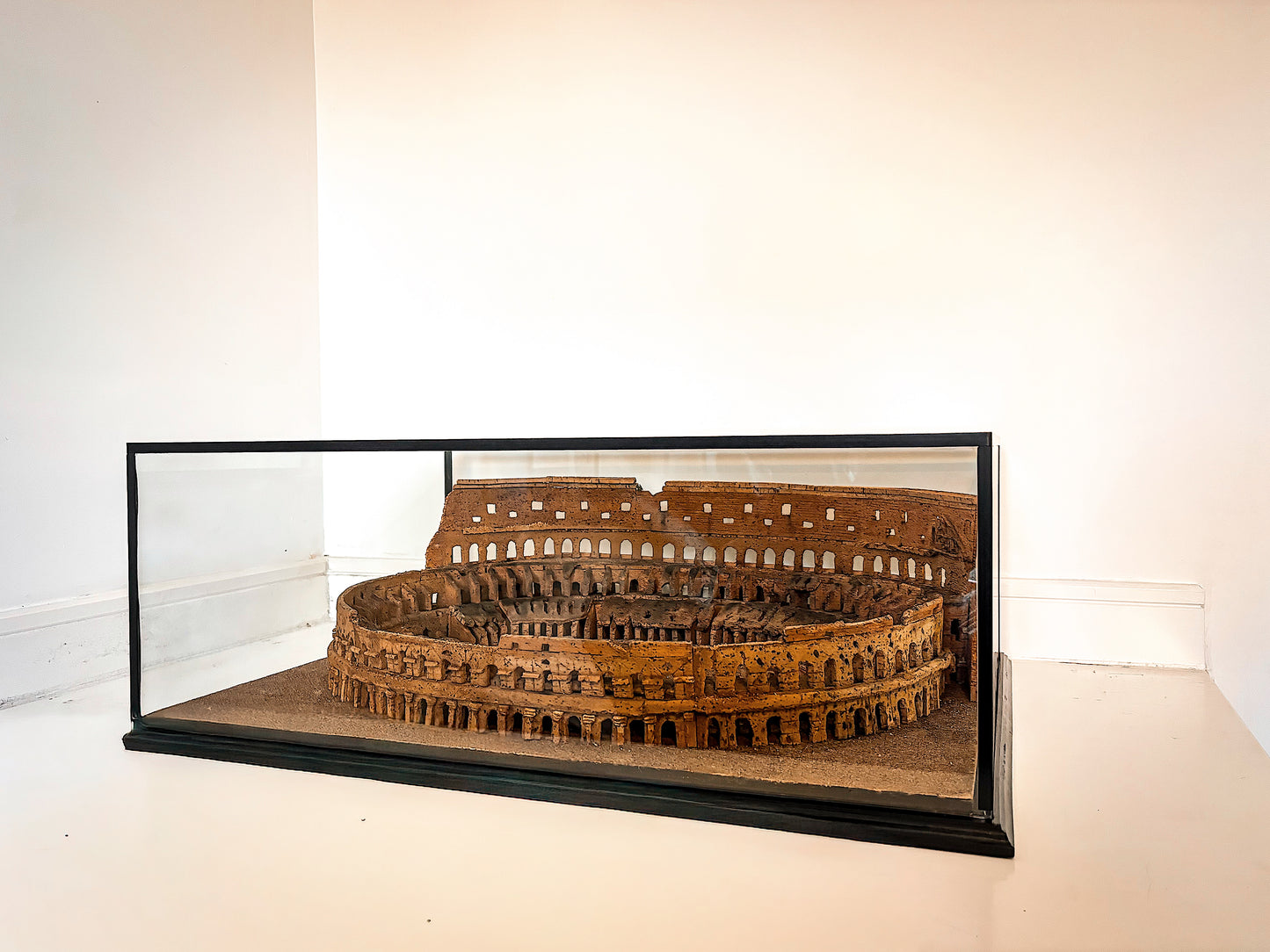 Cork Model of The Colosseum, Rome.