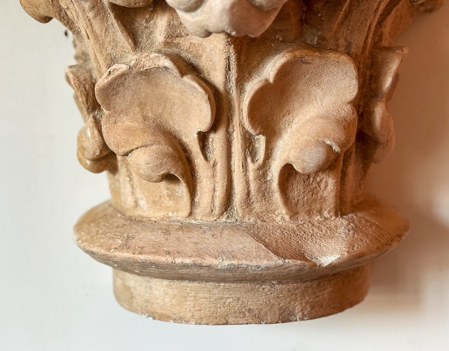 19th Century Large Brucciani Architectural Study Cast of a Corinthian Capital