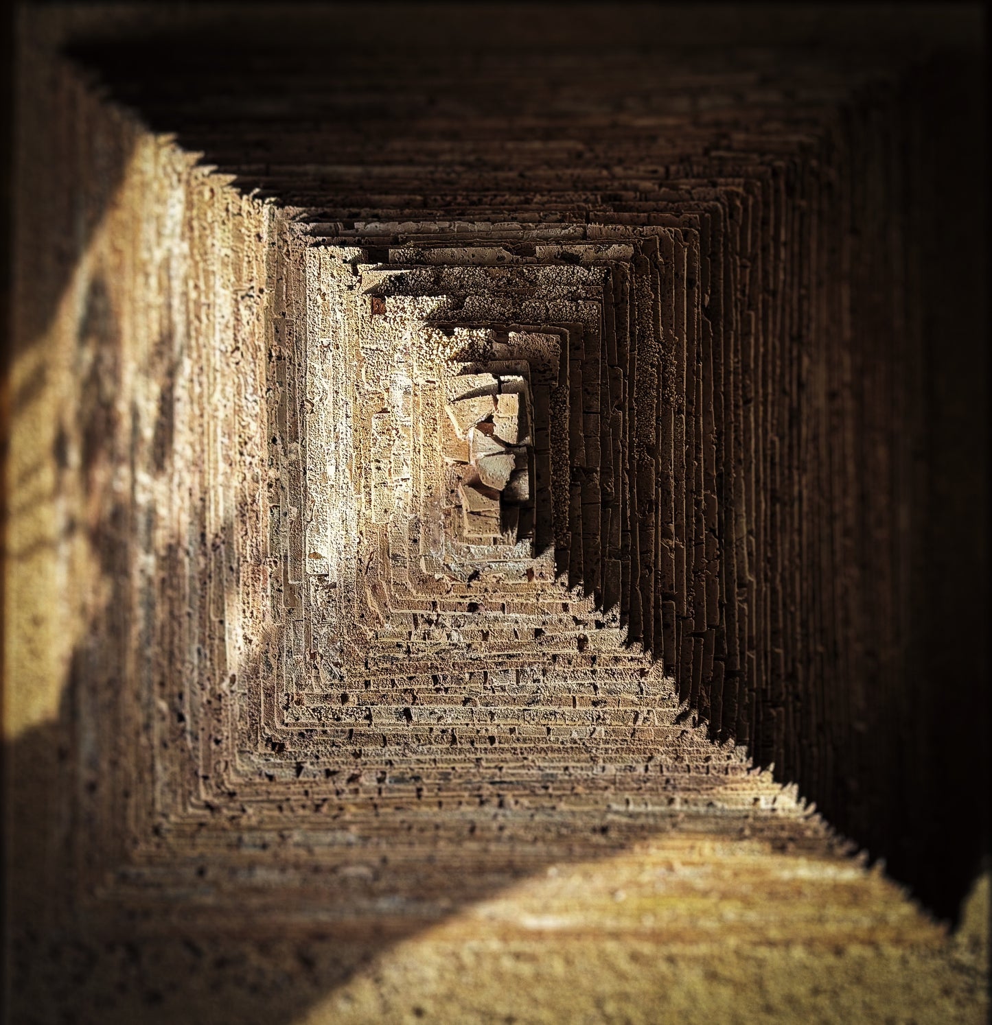 A Cork Model of the Great Pyramid of Giza