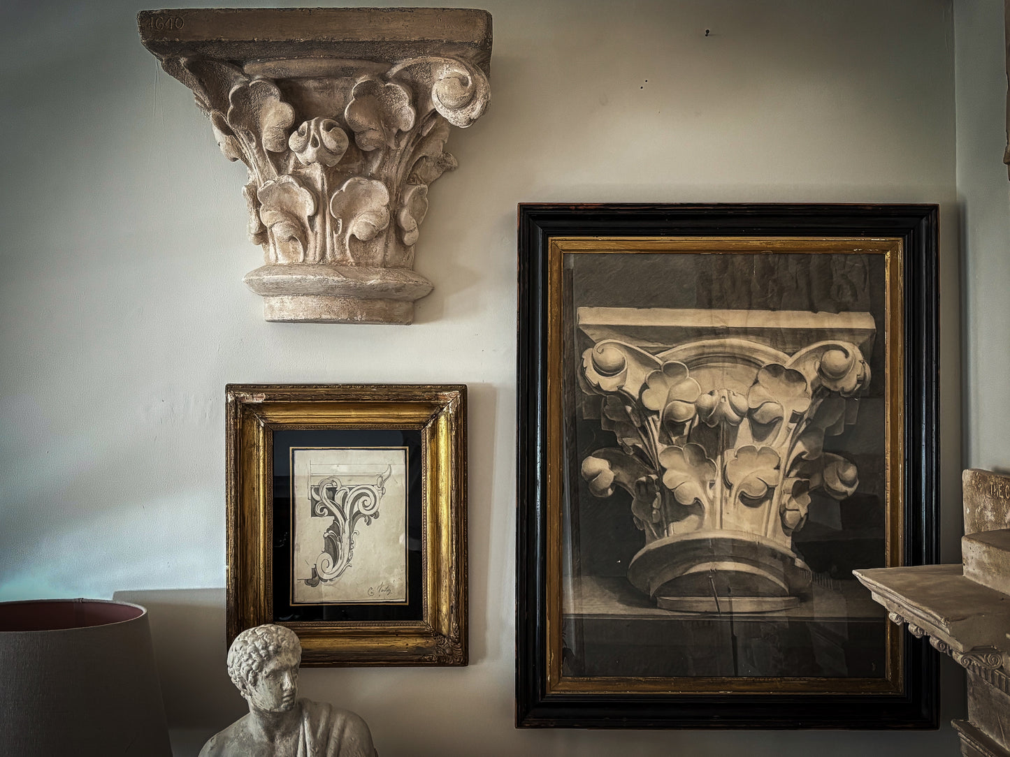 19th Century Academic Study of a Corinthian Capital