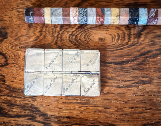 Italian Sterling Silver Seven-Day Pill Box, Florence, post-1934
