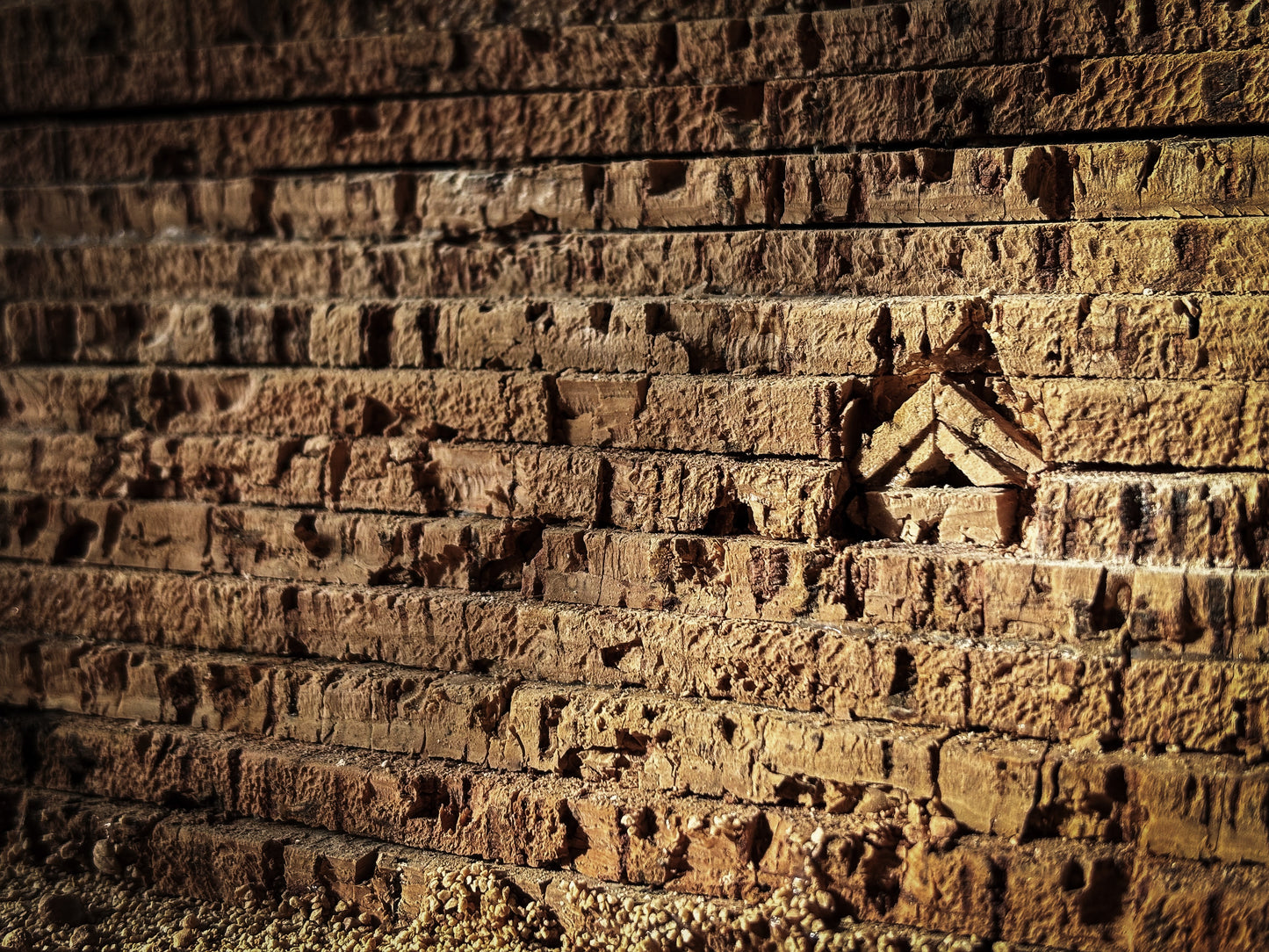A Cork Model of the Great Pyramid of Giza