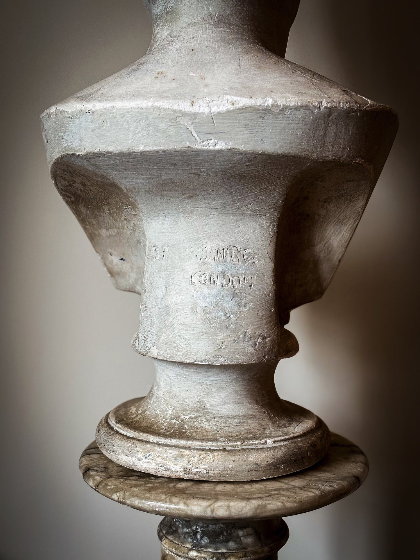 19th Century Bust of Young Augustus - D Brucciani & Co