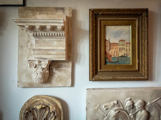 George Sherwood Hunter (1846–1919) Venice – Canal Scene with Gondola