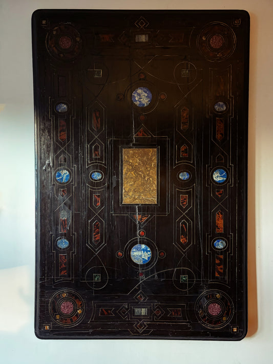 Italian Pietre Dure Architectural Panel