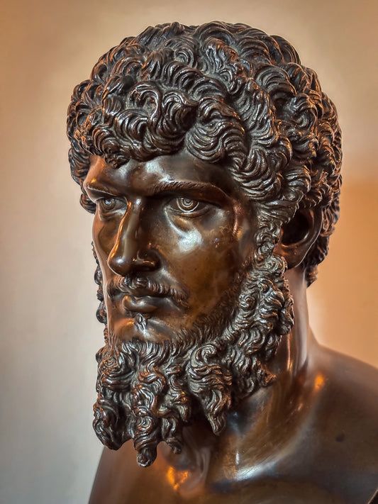 Grand Tour Bronze Bust Lucius Verus