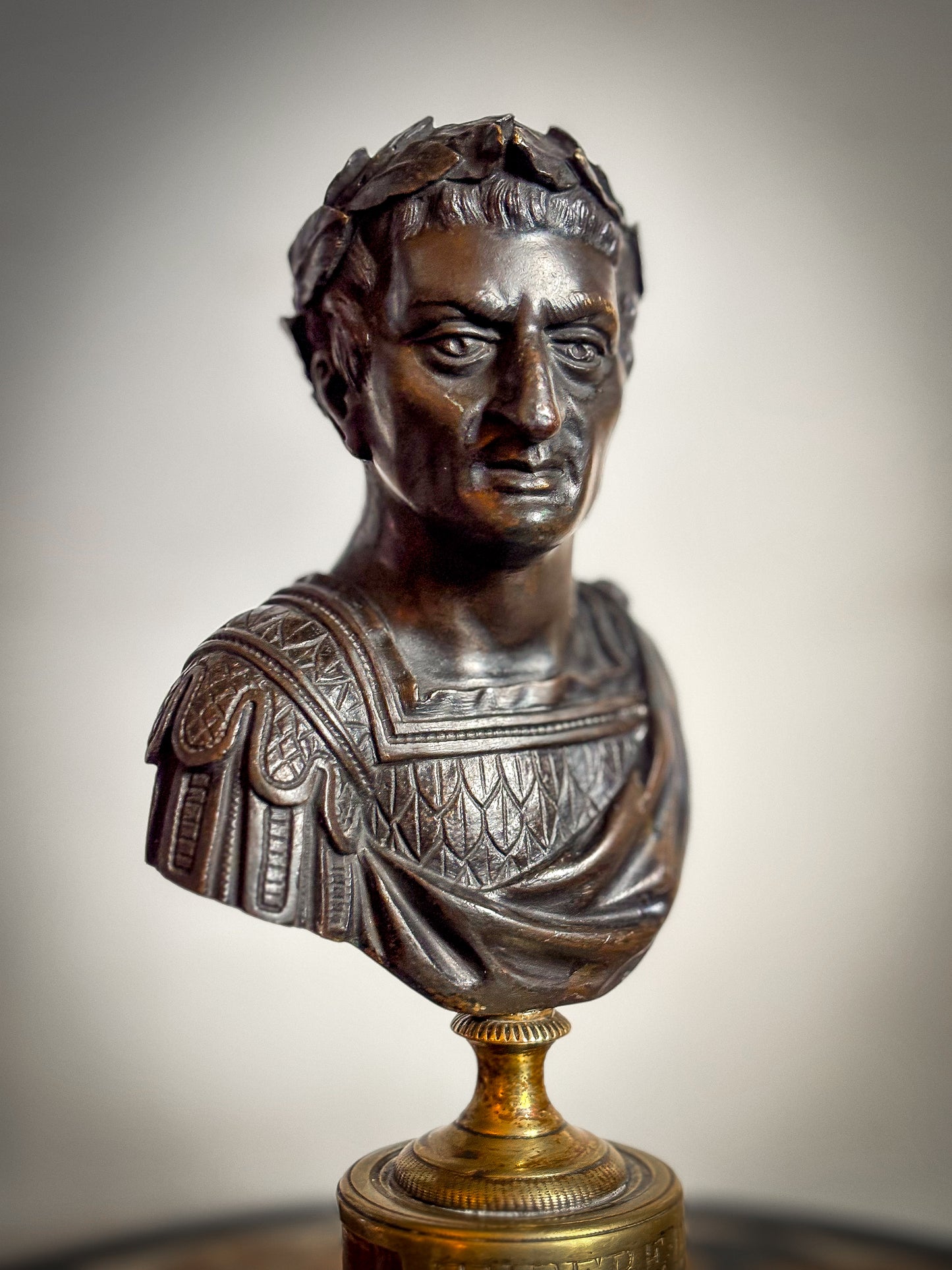 A 19th Century Pair of Grand Tour Bronze Busts