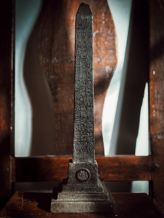 Grand Tour Egyptian Revival Obelisk