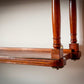 19th Century Mahogany Campaign Shelves