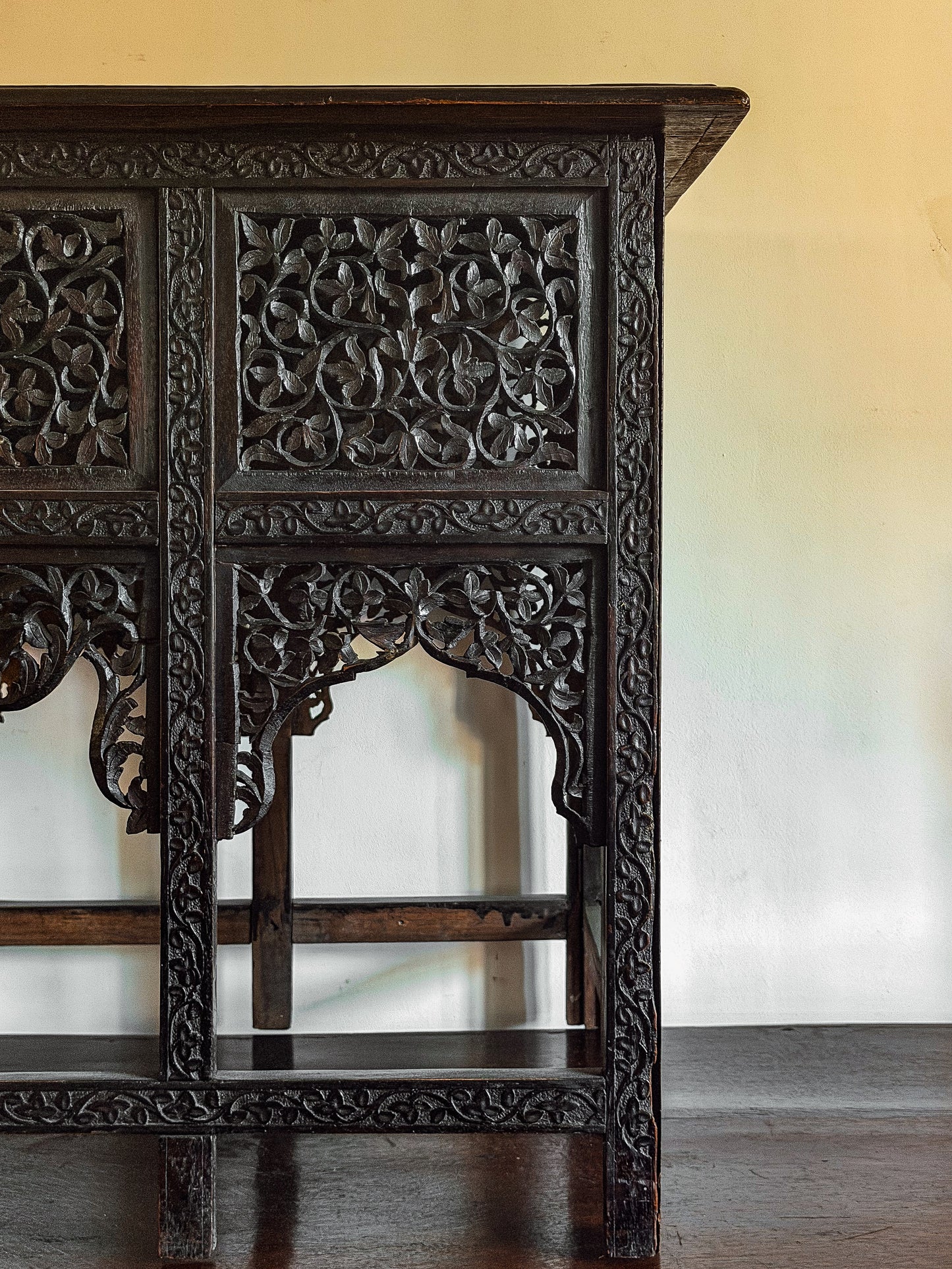 19th Century Anglo-Indian Folding Campaign Table