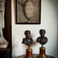 A 19th Century Pair of Grand Tour Bronze Busts