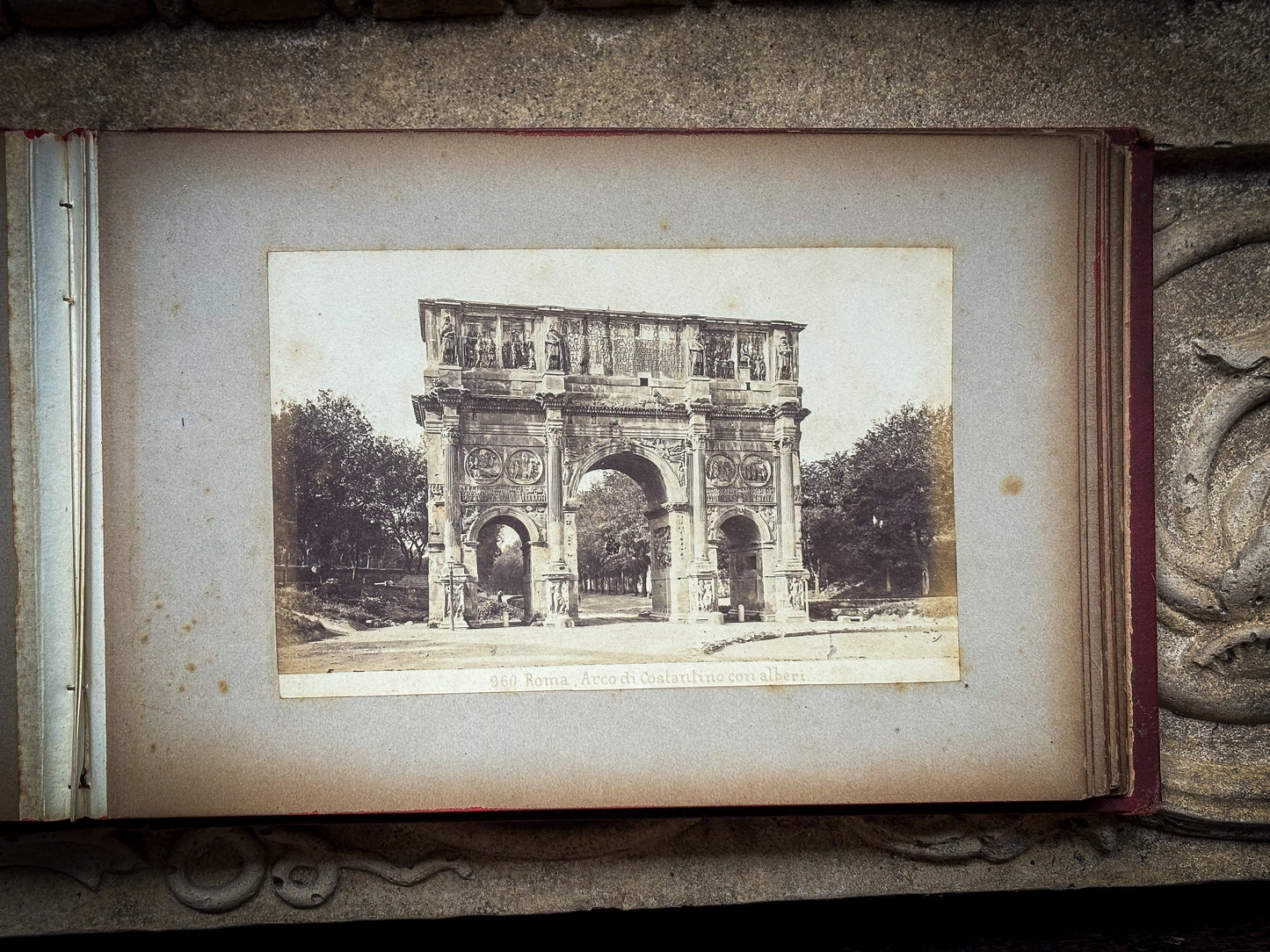 A Grand Tour Photographic Album of Rome, Italy, c.1870–1885